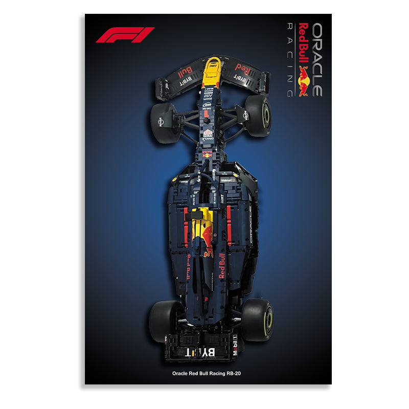 รุ่น Red Bull F1-A ไม่รวมถึงรถบล็อกตัวต่อ