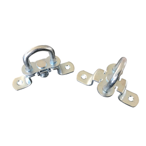 Anillo de Amarre con Gancho de Resorte Galvanizado en Zinc - Product Image 3