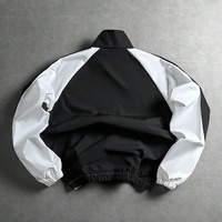 Veste de survêtement décontractée pour homme Benta Shangpin, printemps-automne, patchwork coloré, coupe-vent léger à fermeture éclair, style sport