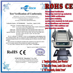 หลังคาเหล็กกันน้ำแบบแข็งสำหรับรถกระบะเชฟโรเลต ซิลเวอราโด ดอดจ์ แรม 1500 ฟอร์ด เอฟ<span class=keywords><strong>150</strong></span> แบบพับเก็บได้ - Product Image 6