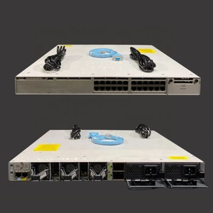 C9300-24T-A 100% Original for <b>Catalyst</b> 9300 24 Port Gigabit Layer 3 Modular Uplink Stackable Managed Network 1 Year SNMP - Product Image 2