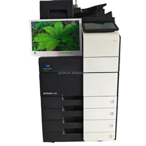 מדפסת פקס רב תכליתית צבעונית כללית מדגם Konica Minolta Bizhub C450i משומשת באיכות גבוהה A3 במהירות 45 דפים לדקה - Product Image 3