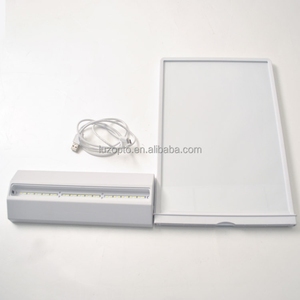 Xách tay hai mặt dẫn ánh sáng có thể sạc lại hộp khung áp phích hiển thị biển quảng cáo giá - Product Image 2