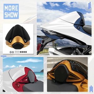 XXUN couvercle de carénage de siège arrière de <span class=keywords><strong>moto</strong></span>, Pillion de passager, couverture de siège arrière de capot pour <span class=keywords><strong>Suzuki</strong></span> <span class=keywords><strong>Hayabusa</strong></span> 1300 GSX1300R <span class=keywords><strong>2021</strong></span> 2022 - Product Image 6