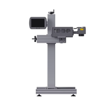 LTPK Plastique PVC PE PPR PIPE Imprimante laser en ligne 20w 30w Fibre Flying Laser Marking Printing Engraving Machine Price