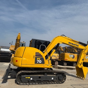 Excavatrice Komatsu Pc70 99% neuve à vendre, excavatrice Komatsu Pc70 Pc78 Pc110, mini-excavatrice avec d'excellentes performances - Product Image 1