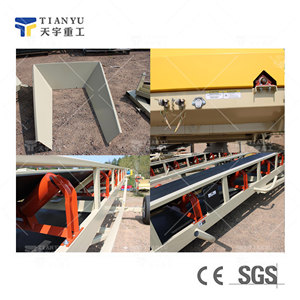 Madencilik mobil radyal konveyör için özelleştirilmiş mobil istifleyici konveyör kaya konveyör istifleyici - Product Image 3