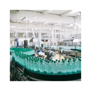 Complete energy drink plant carbonated soft drink bottling production line CO2 soft gas soda drinks beverage filling Machine