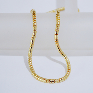 ลูกปัดเฮมาไทต์คุณภาพสูงสำหรับทำเครื่องประดับ สร้อยคอ และกำไล  สำหรับงาน DIY  หินหลวมสำหรับทำเครื่องประดับ - Product Image 5