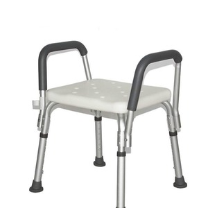 เก้าอี้ห้องน้ำ Good And Better ขนาด 40x33 ซม. ทำจากอลูมิเนียมอัลลอย ปรับความสูงได้ พร้อมที่วางแขน ดีไซน์กันลื่น - Product Image 5