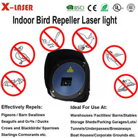 Laser répulsif automatique d'effarouchement d'oiseaux imperméable d'intérieur extérieur avec le chronométrage et le mouvement