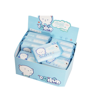 OEM Soft Spunlace Non tessuto Mini salviettine umidificate sciacquabile wc pulizia igiene sanitaria per bambini pelle sensibile uso domestico - Product Image 1