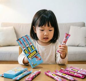 Caramelos de Goma Crujientes con Recubrimiento de Perlas de Colores, Dulces de Goma Suaves con Sabor a Frutas, Venta al por Mayor, OEM, Fábrica China - Product Image 3