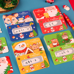 Bien vendu mignon papier d'art <span class=keywords><strong>de</strong></span> <span class=keywords><strong>Noël</strong></span> carte <span class=keywords><strong>à</strong></span> gratter carte-cadeau carte <span class=keywords><strong>de</strong></span> loterie avec revêtement <span class=keywords><strong>facile</strong></span> <span class=keywords><strong>à</strong></span> gratter - Product Image 1