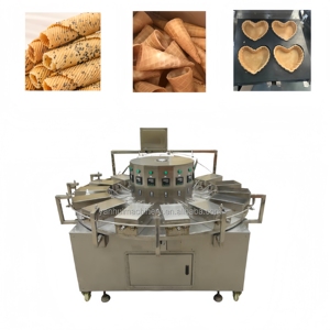 खाद्य कारखाने के लिए स्वचालित तिल मशीन वाणिज्यिक बहुक्रियाशील पैनकेक बनाने के उपकरण - Product Image 5