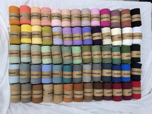 Corda in Cotone Puro ROPEMATE 70 Colori, Intrecciata 3mm, per Macramè, Laccetti per Telefono, Cinghie per Fotocamera, Materiale Fai-da-Te - Product Image 5