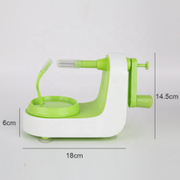 Keukengadget Plastic Roestvrijstalen 8-Messen Peer Aardappel Snijden Splitter Appelschiller Snijmachine Handmatige Fruitschiller Machine