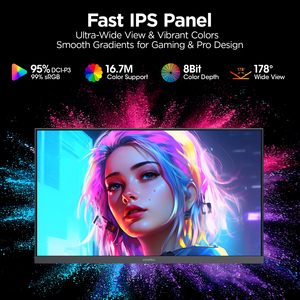 Koorui G2511E 24.5 Inch FHD 320Hz Nhanh IPS Màn Hình Chơi Game 1MS GTG HDr400 HDMI 2.0 Dp 1.4 Freesync Gsync - Product Image 3