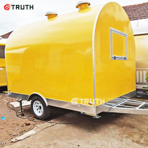 Food <span class=keywords><strong>Trolley</strong></span> Karren Streetfood Trailer Mini Size Ronde Aanhanger Food Truck - Product Image 3