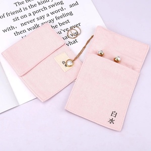 PackSecret Custom Cotton <b>Envelope</b> Bag Cosmetic Jewelry Storage <b>Gift</b> Bag - Product Image 5