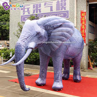 Bingo Factory Design Publicité Publicitaire Gonflable Géant de Simulation d'Animaux de Dessin Animé (Oie, Serpent, Chien, Canard) pour Affichage et Décoration