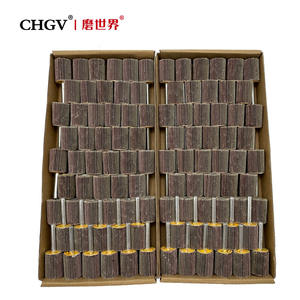 Ruota lamellare in carta vetrata all'ossido di alluminio ruota lamellare montata abrasiva con albero - Product Image 5