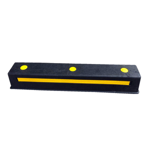 Rampa de estacionamiento de goma de nuevo diseño de 500 mm y 22 pulgadas, tope de rueda de goma - Product Image 3