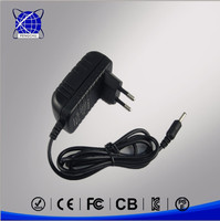 Adaptor OEM Pengchu colokan EU dinding AC DC 12V1A 5V1A 5V2A adaptor daya untuk kamera Ip Cctv Led