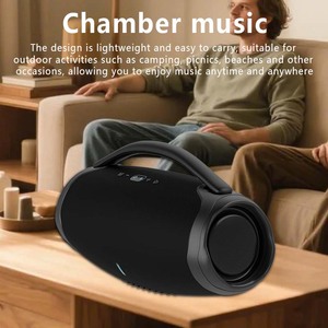 Taşınabilir Bt hoparlör Hi-Fi ses kalitesi büyük hoparlör 80W kapalı faaliyetler için üstün ses ile yüksek güç Subwoofer - Product Image 3