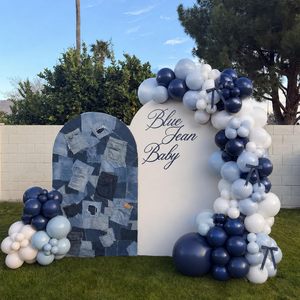 Großhandel Marineblau Junge Babyparty Latex-Ballon & Zubehör Bogen-<span class=keywords><strong>Set</strong></span> Aufblasbares <span class=keywords><strong>Set</strong></span> Ballongirlande - Product Image 2