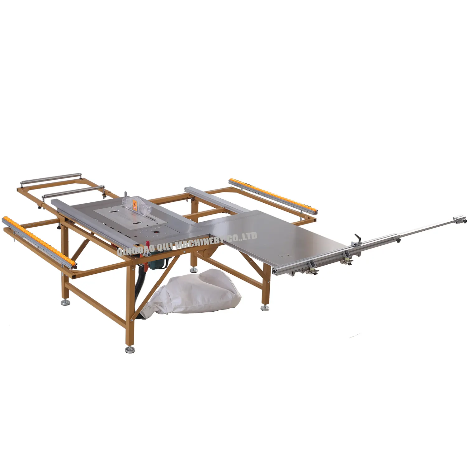 เครื่องตัดไม้เลื่อยโต๊ะไม้แบบพกพาแนวนอนสำหรับผลิตสายบนโรงเลื่อย
