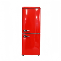 BC248VX 2023 Réfrigérateur-congélateur électrique portable en acier inoxydable, 30 pouces de large, capacité de 128 L, classe d'efficacité énergétique 1, usage domestique