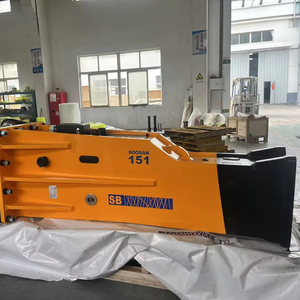 High Impact SB151 Excavator <b>Rock</b> Breaker | 175mm Hydraulic Concrete <b>Hammer</b> | Fits SANY CAT Komatsu 40T-50T Large Attachment - Product Image 1