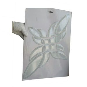 Groupe de verre biseauté pour l'artisanat artistique DIY, groupe de verre biseauté de haute qualité, groupe de verre facetté pour l'insertion de verre creux - Product Image 3