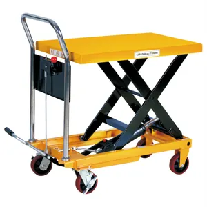 CE standard 300kg hydraulic scissor lift lifting table