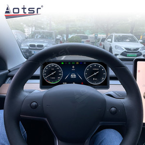 Écran LCD de tableau de bord numérique Carplay pour <span class=keywords><strong>Tesla</strong></span> <span class=keywords><strong>Model</strong></span> 3 <span class=keywords><strong>Model</strong></span> <span class=keywords><strong>Y</strong></span>, affichage du tableau de bord de la voiture, navigation GPS - Product Image 5