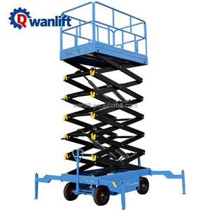 Plataforma Elevadora Hidráulica Mini de 500 kg con Certificación CE ISO, Elevador Electrohidráulico para Trabajos en Altura para la Construcción - Product Image 3