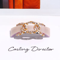 Barrettes colorées en résine strass pour cheveux, lot de 28 pièces, bijoux, orange, bleue, en plastique, accessoires pour chevelure