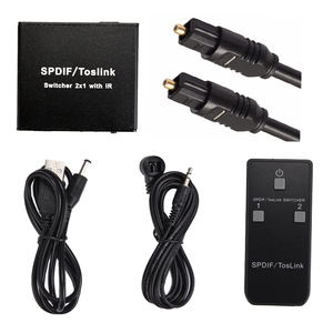 Convertidor de Audio Coaxial <span class=keywords><strong>Toslink</strong></span> Digital a analógico con Cable óptico de fibra <span class=keywords><strong>AUX</strong></span> - Product Image 6