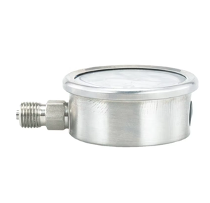 Tüm paslanmaz çelik gliserin dolum su gazı hidrolik yağ basıncı ayar manometresi - Product Image 3