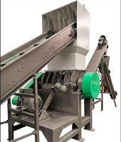 Ligne de lavage et de séchage de déchets plastiques 1000 kg/h, machine à laver les plastiques LDPE HDPE