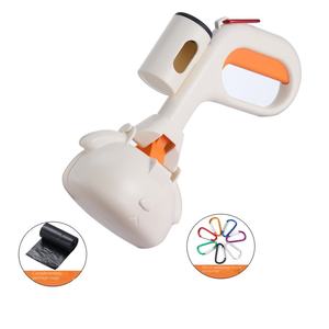 Recogedor de Excrementos de Perro de Plástico con Caja de Basura y Gancho <span class=keywords><strong>para</strong></span> la Gestión de Residuos de Mascotas - Product Image 6