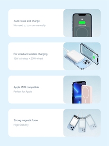 Banco de energía inalámbrico magnético 10000mAh 20W Cargador portátil Paquete de batería <span class=keywords><strong>externa</strong></span> para la serie <span class=keywords><strong>iPhone</strong></span> - Product Image 6