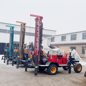 Plataforma de Perforación con Remolque de Ruedas, Bomba de Lodo Neumática de 65KW con Motor Diésel, 200m de Profundidad, 300mm de Diámetro de Perforación, 4500KG - Product Image 2