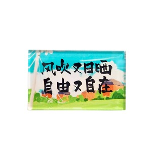 แม่เหล็กติดตู้เย็นอะคริลิกใสรูปทรงสี่เหลี่ยมผืนผ้าแบบกำหนดเองได้ - Product Image 3