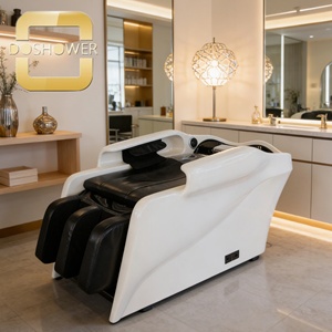 Fauteuil de lavage professionnel pour salon de beauté avec fonction de soin de la tête, modèle <span class=keywords><strong>violet</strong></span>, inclinable - Product Image 1