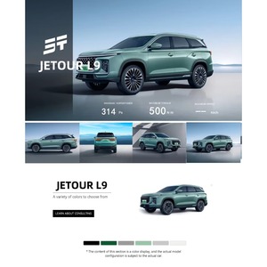 Nouveau SUV hybride Jetour Shanhai L9 2026, 5/7 places, conduite à gauche, véhicules hybrides pour familles et adultes - Product Image 6