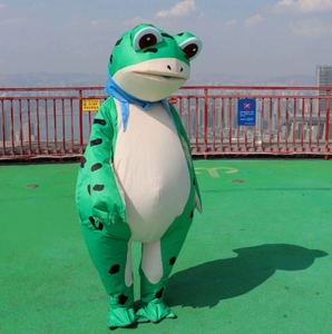 カエル人形コスチュームセットぬいぐるみ動物インフレータブルパフォーマンスコスチュームボーイフレンド用女の子用卸売特徴ぬいぐるみメーカー - Product Image 4
