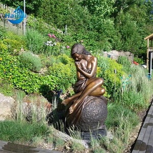 Sculpture de jardin en bronze, femme nue érotique, statue de femme nue en bronze grandeur nature - Product Image 5
