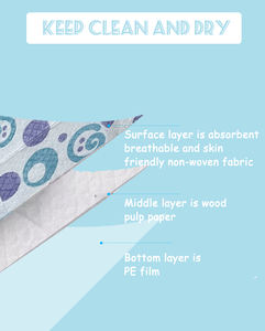 Bavoirs jetables imperméables réglables pour bébés, nouveauté, hygiéniques, fantaisie, cadeau, produits pour bébés, en promotion - Product Image 5